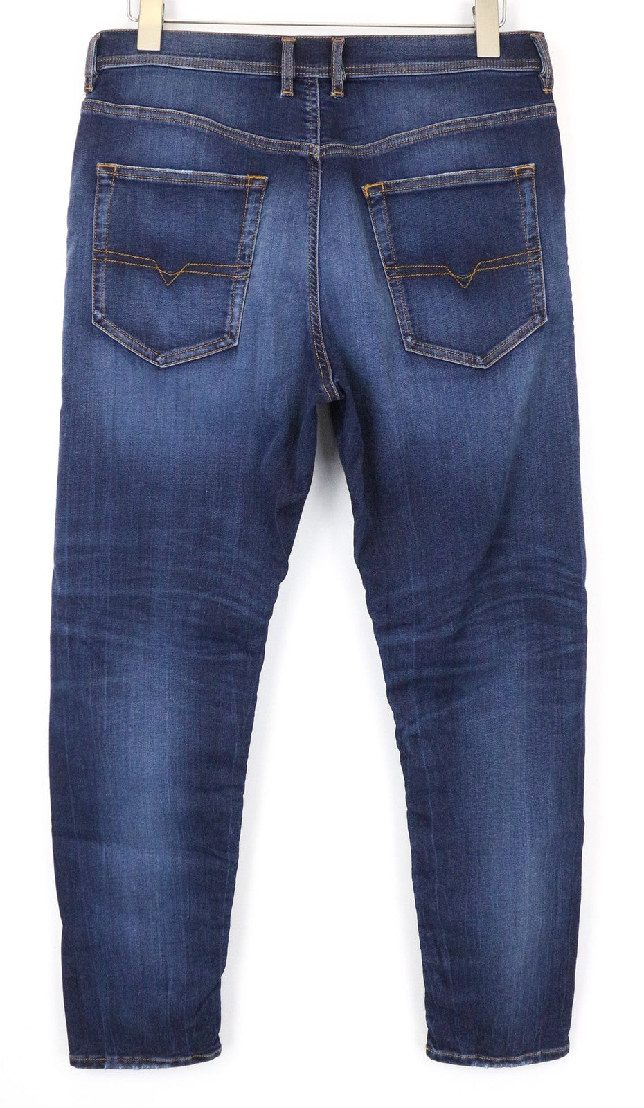 DIESEL KLY-NE 069JF Men's Jeans W32 Blue Jogg Sweat Stretch Distressed Taper