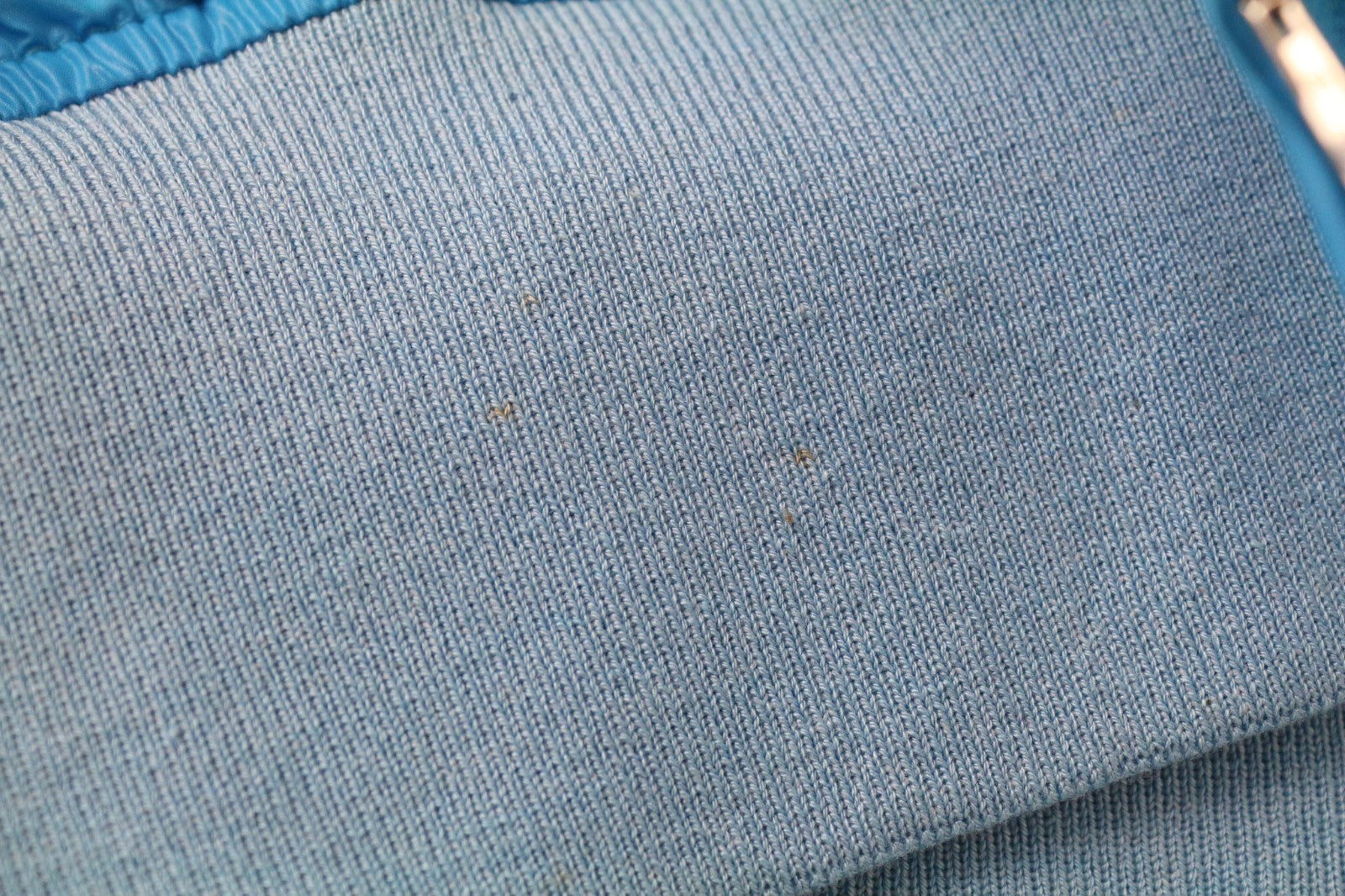 RICHMOND Men's Jacket IT48 Light Blue Hooded Windbreaker Double Zip Designer