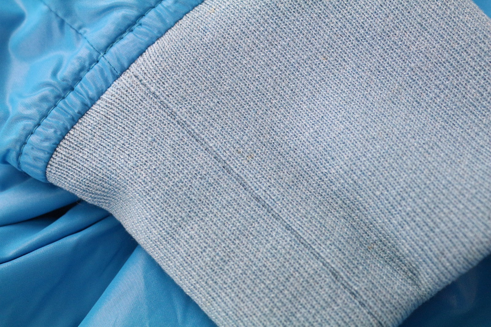 RICHMOND Men's Jacket IT48 Light Blue Hooded Windbreaker Double Zip Designer