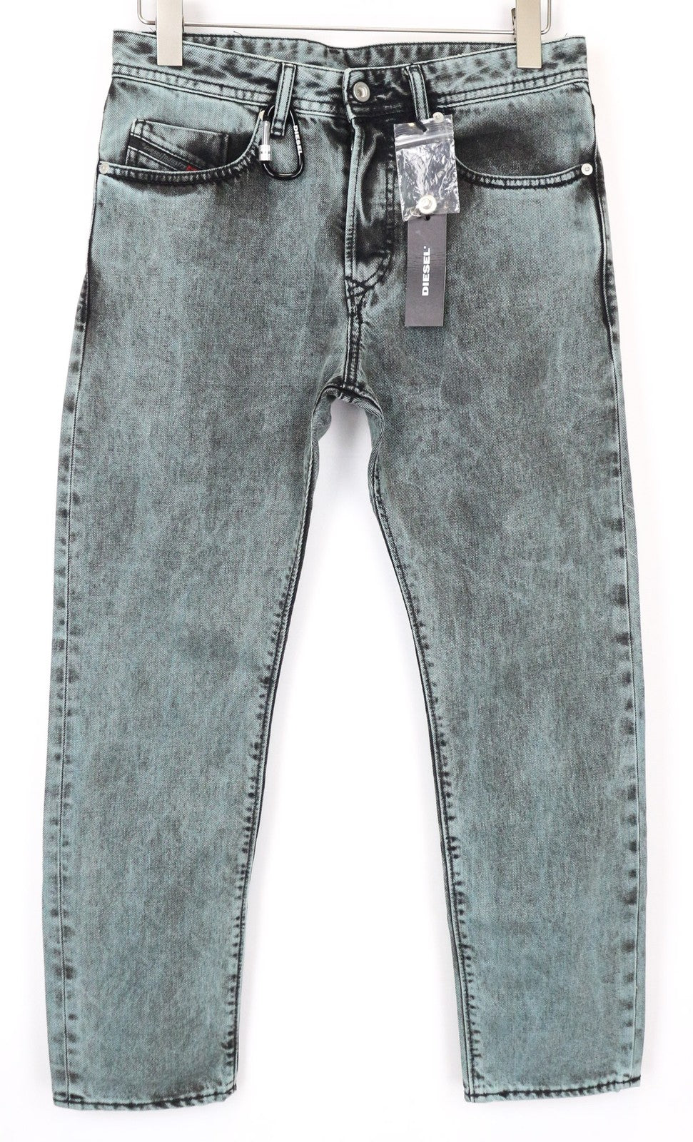 DIESEL D-Buster-CO 00SJ7S Men's Jeans W29 Blue Slim Regular Taper Non-Stretch