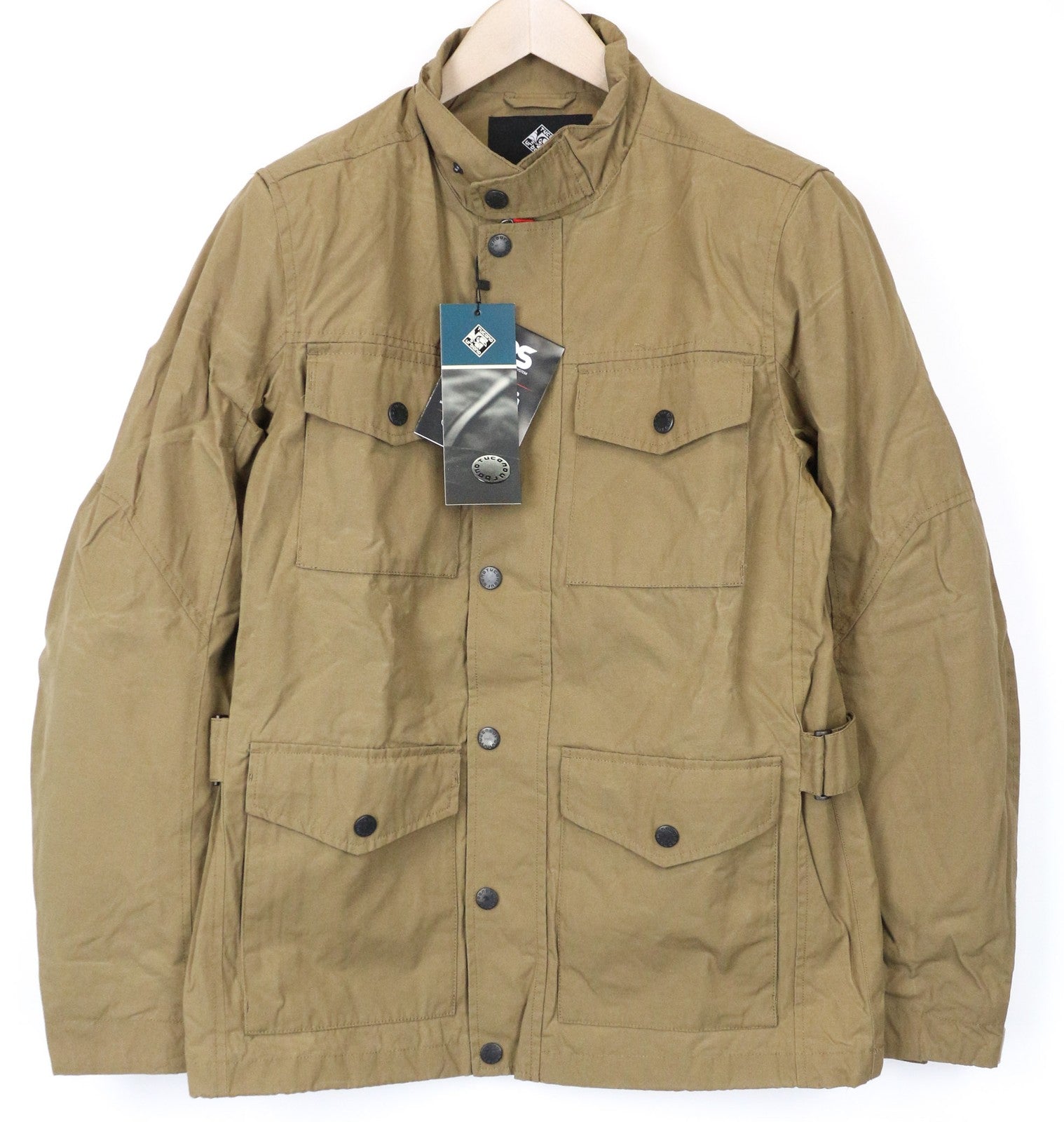 TUCANO URBANO Robert Men's Jacket IT48 Beige Water Repellent Breathable Moto