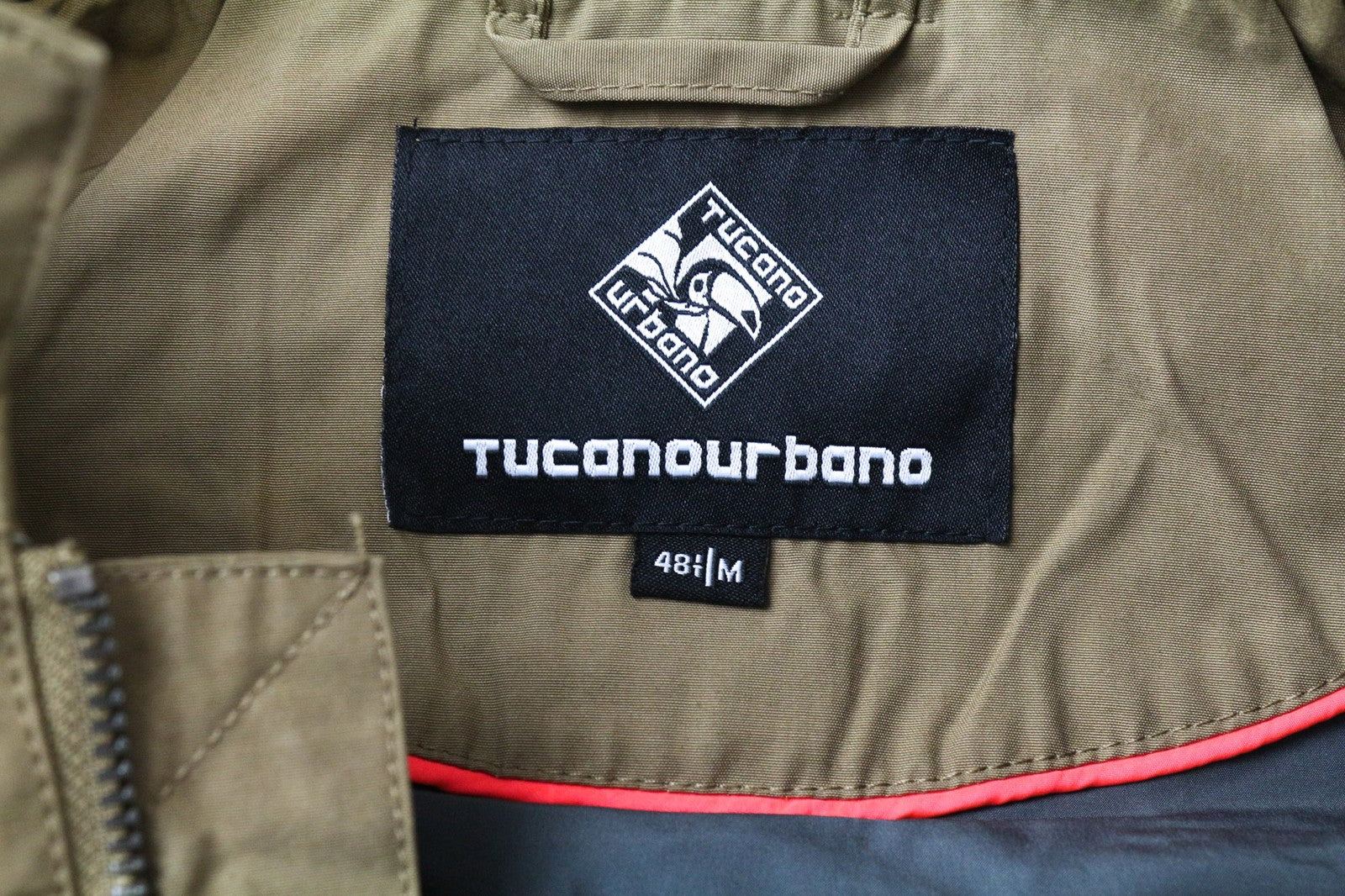 TUCANO URBANO Robert Men's Jacket IT48 Beige Water Repellent Breathable Moto