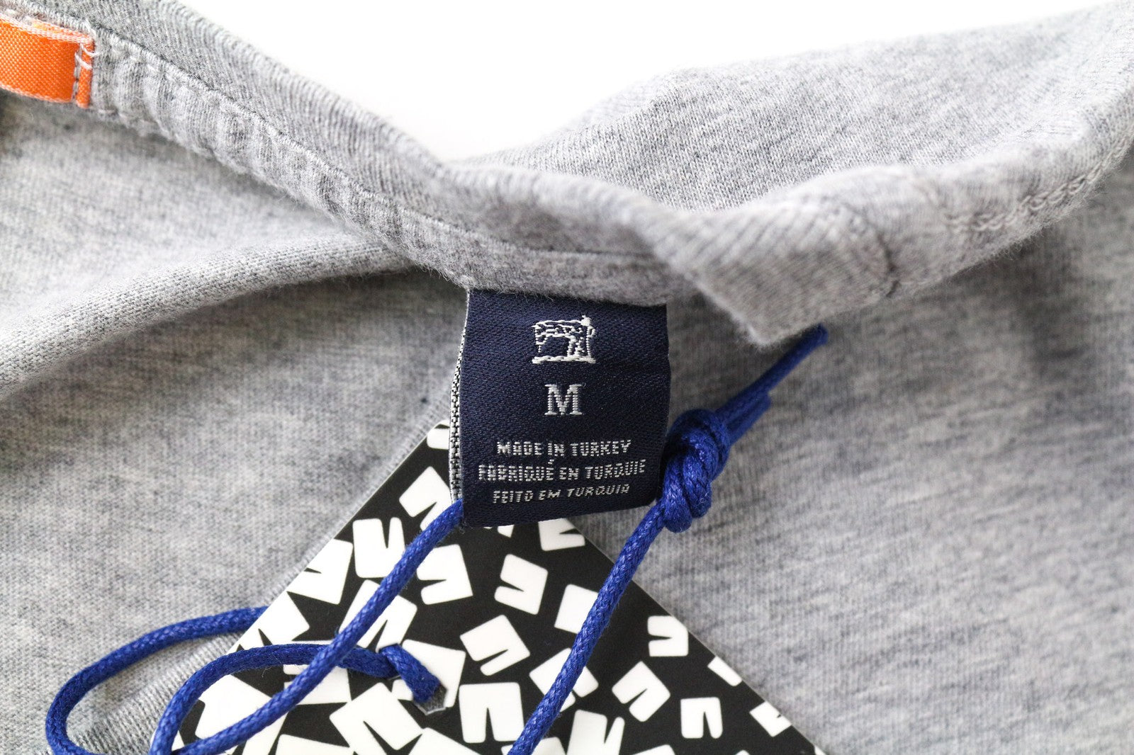 SCOTCH & SODA Women's T-Shirt M Grey Embroidered Cotton Jersey Crew Pullover