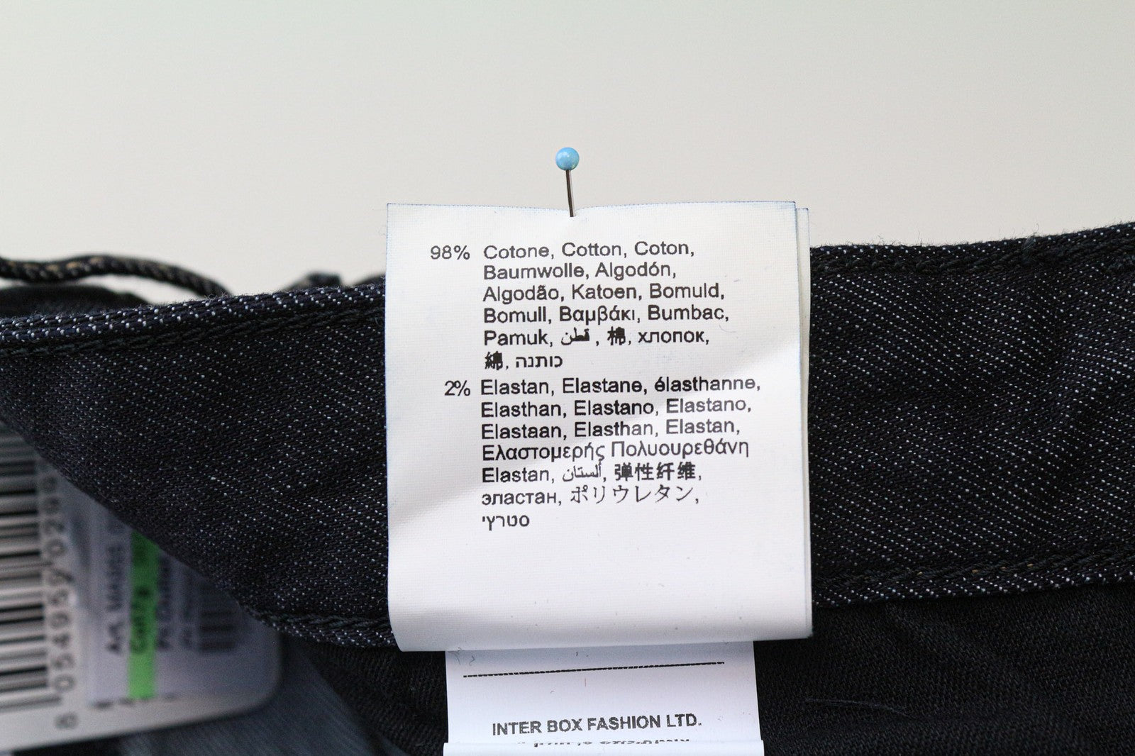 REPLAY Newbill Men Jeans W30/L34 Comfort Straight Dark Blue Cotton Stretch