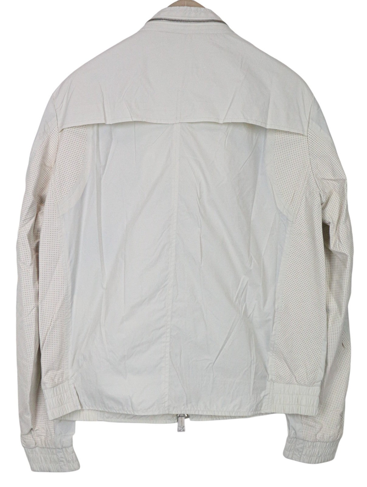 RICHMOND Men's Jacket 50 Off-White Light Casual Zip Long Sleeve Streetwear