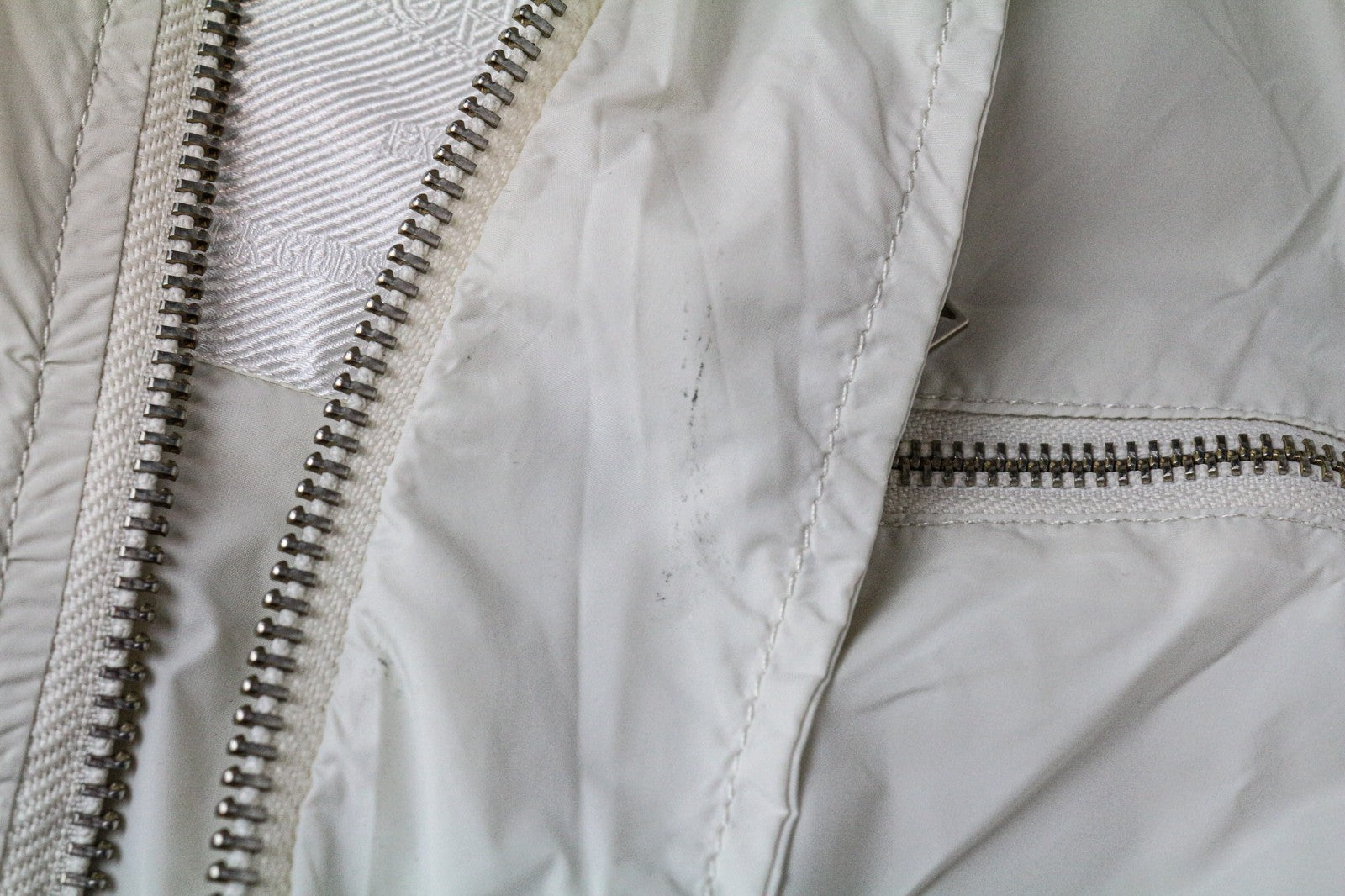 RICHMOND Men's Jacket 50 Off-White Light Casual Zip Long Sleeve Streetwear