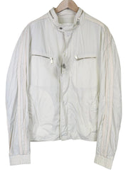 RICHMOND Men's Jacket 58 Off-White Lightweight Multi Pocket Casual Zipped