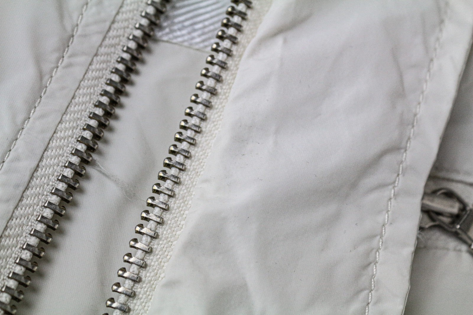 RICHMOND Men's Jacket 58 Off-White Lightweight Multi Pocket Casual Zipped