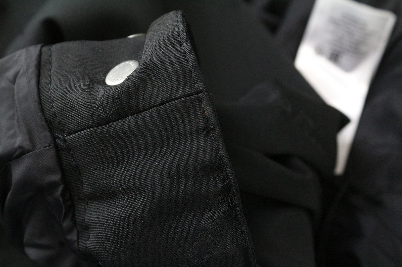 SANDRO Diagonal Men's Jacket M Black Hooded Zip Lightweight Casual Layer