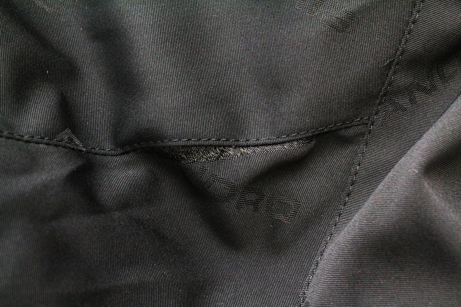 SANDRO Diagonal Men's Jacket M Black Hooded Zip Lightweight Casual Layer