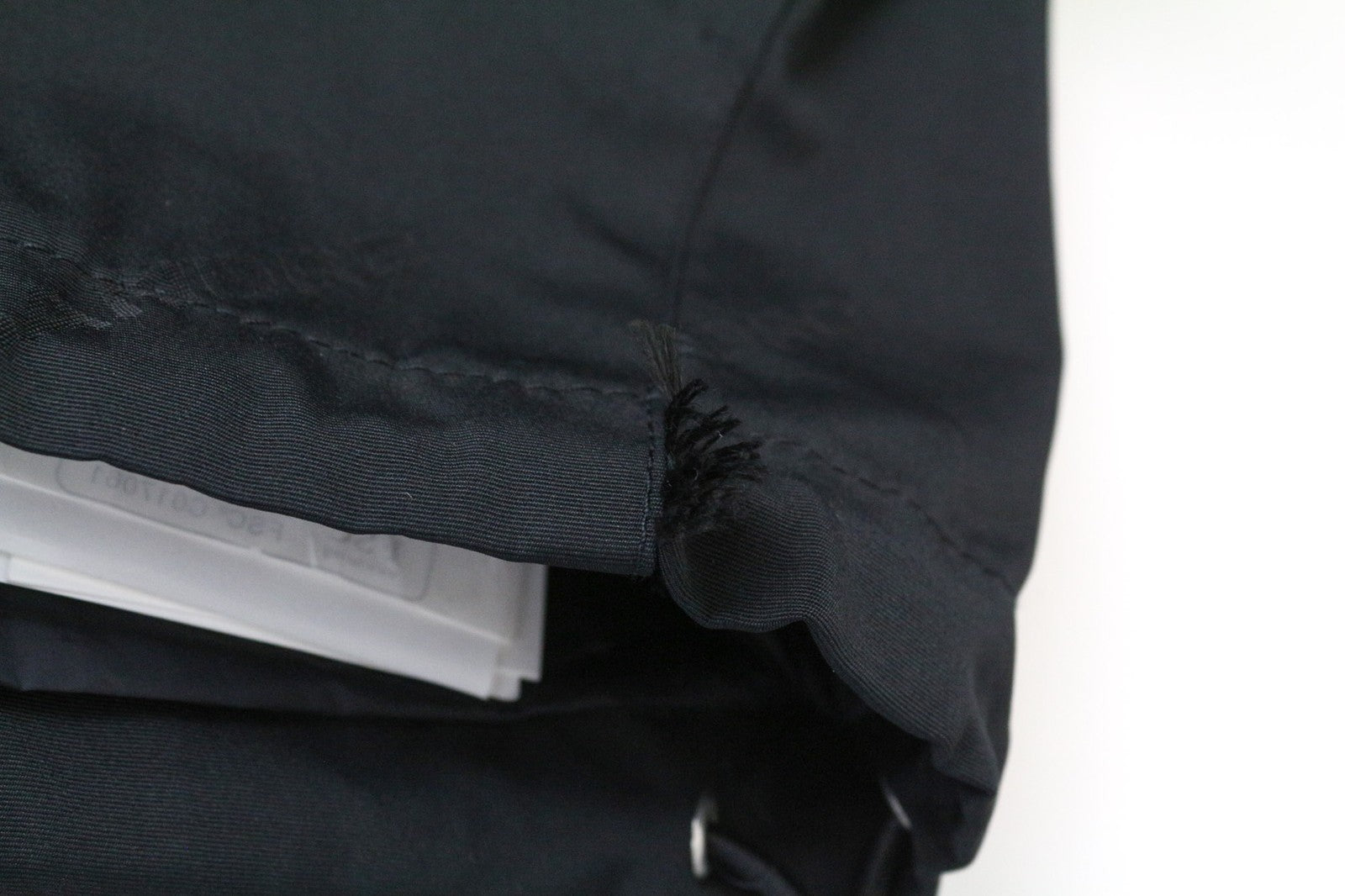 SANDRO Diagonal Men's Jacket M Black Hooded Zip Lightweight Casual Layer