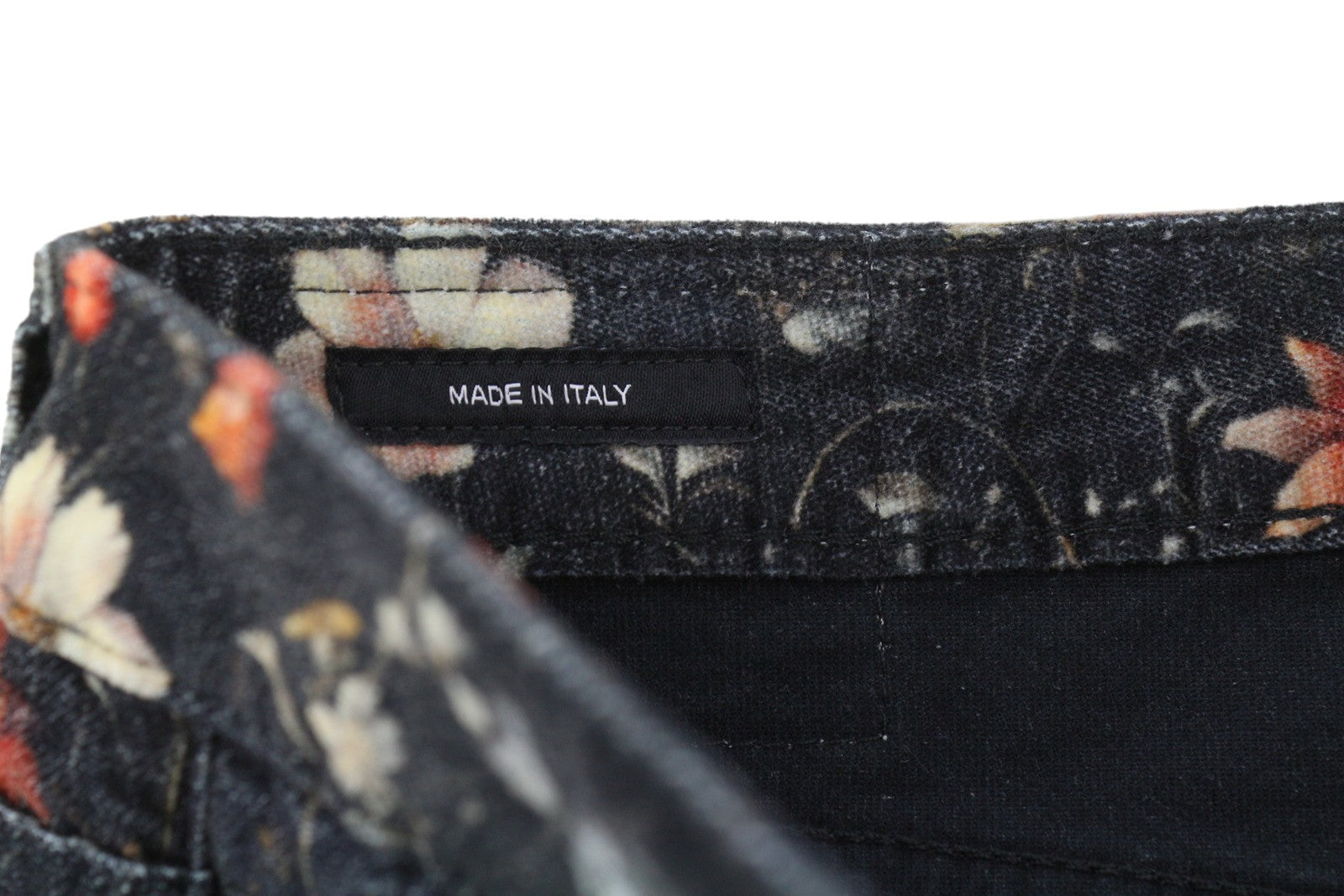 R13 Boy Flare Women Jeans 31 Lunar Petal Velveteen Floral Print FW25 RRP799