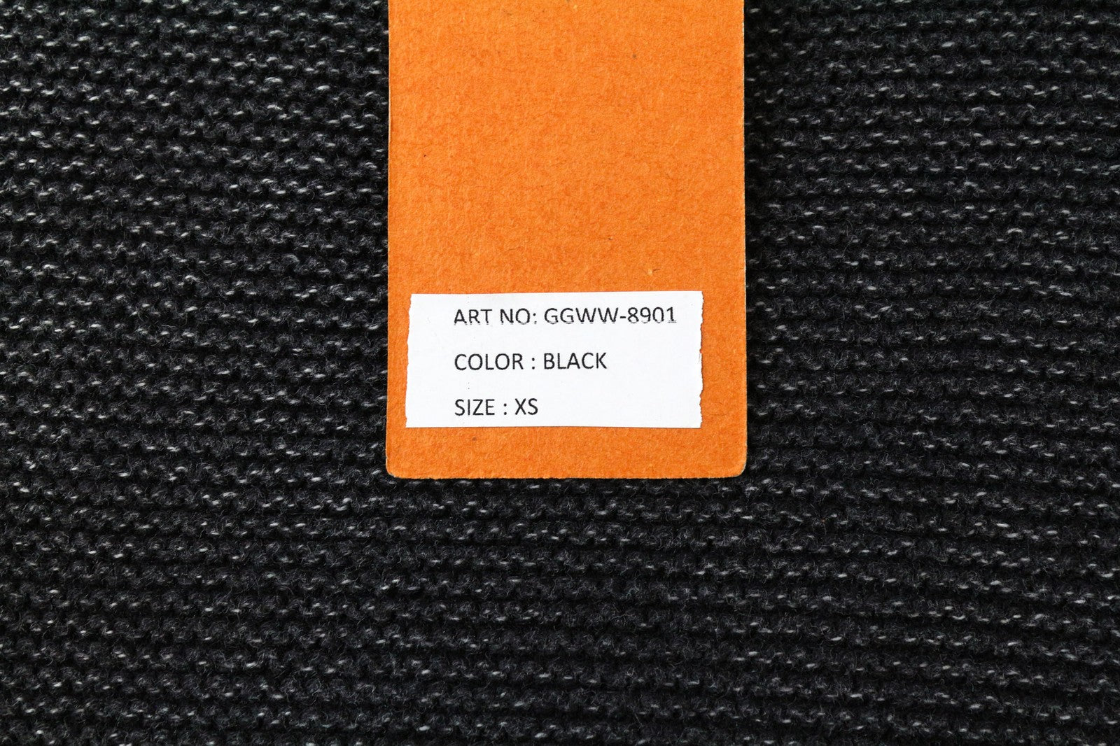 GOOD GENES Women's Sweatshirt XS Black Washed Cotton Long Sleeve Ribbed