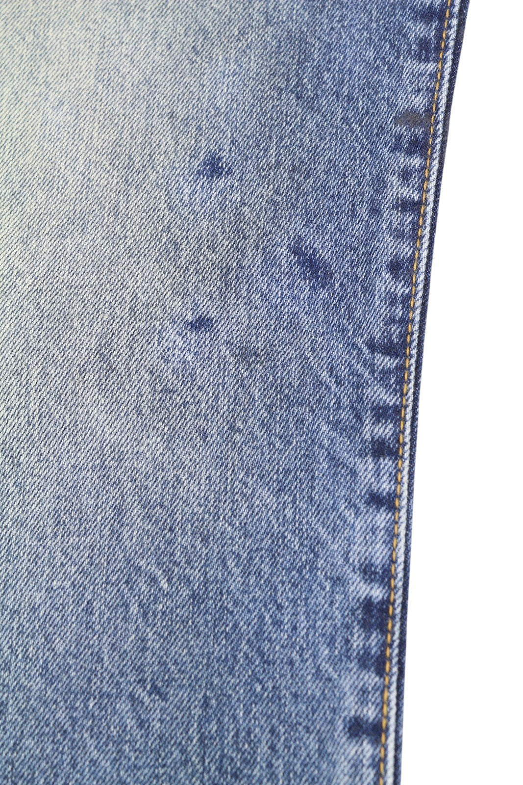 R13 Boyfriend Women Jeans 27 Jasper Whiskers Faded Cropped Zip Blue Denim PF25