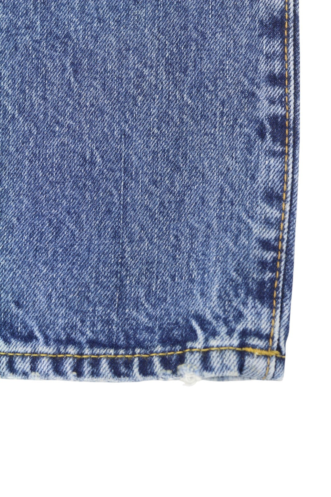 R13 Boyfriend Women Jeans 27 Jasper Whiskers Faded Cropped Zip Blue Denim PF25