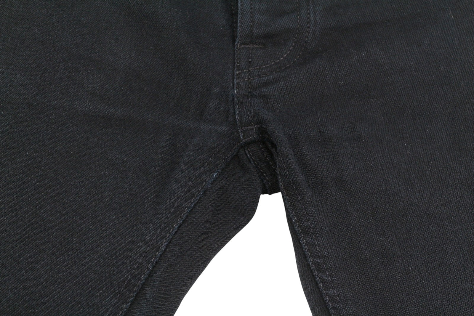 NUDIE JEANS Tilted Tor Men Jeans W30/L32 Dry Ever Black Organic Skinny Button
