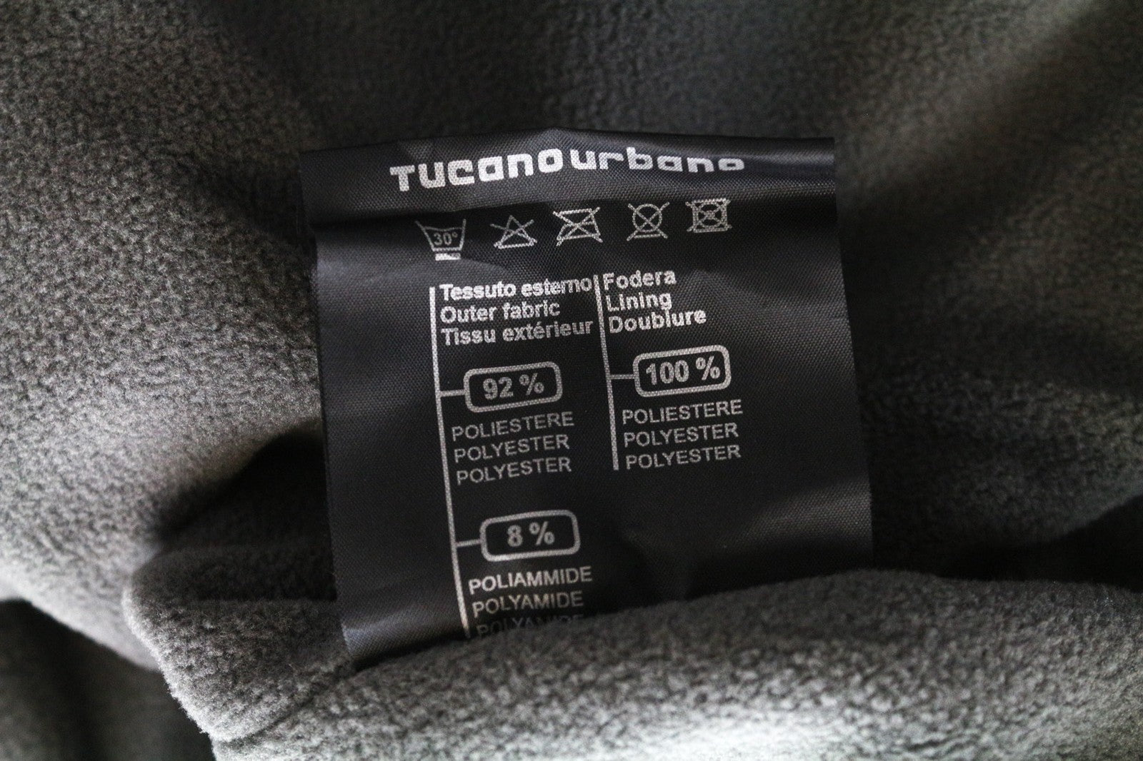 TUCANO URBANO WSP Lady Women's Jacket IT38 Brown Waterproof Hooded Long Fit