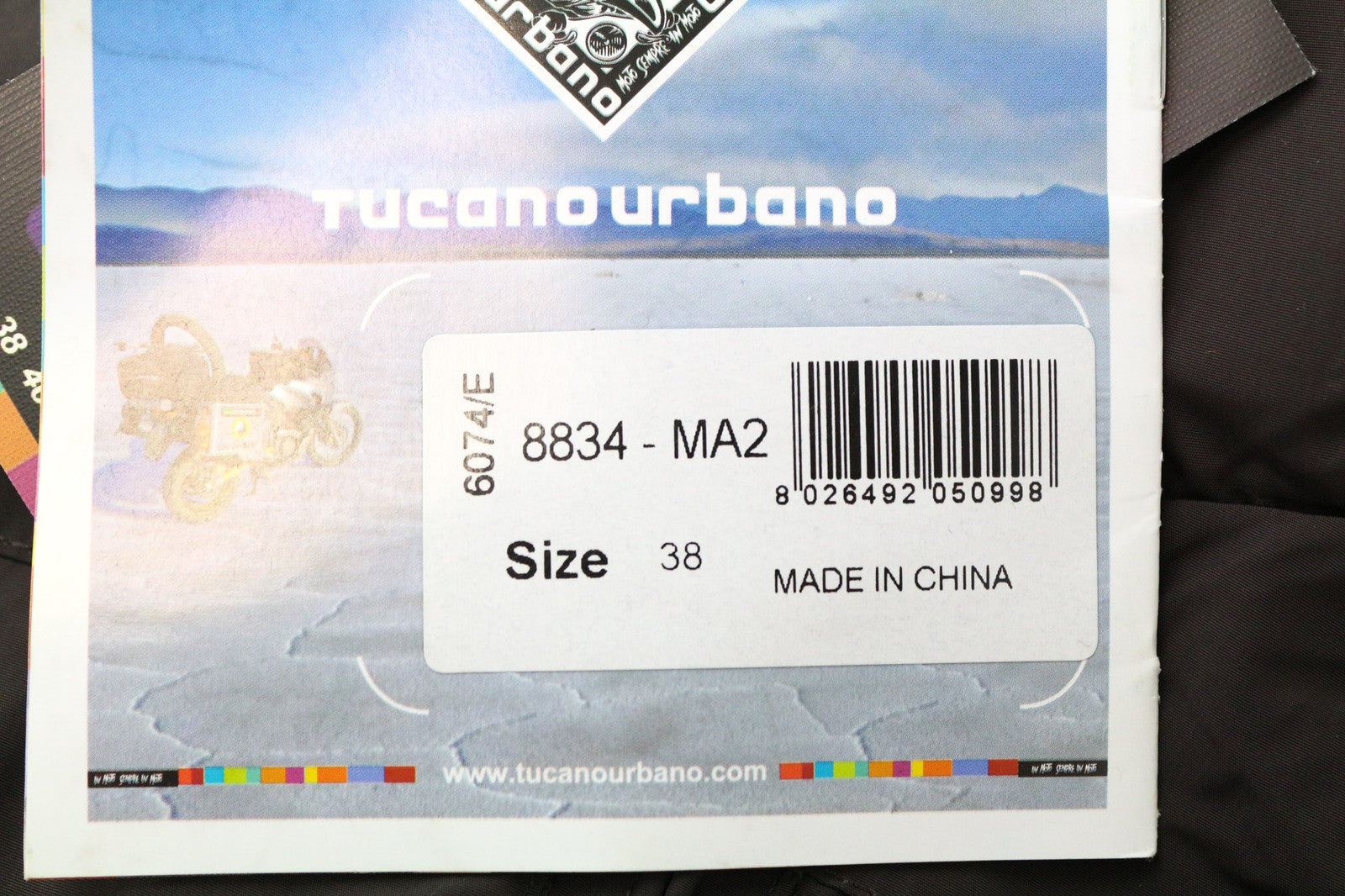 TUCANO URBANO WSP Lady Women's Jacket IT38 Brown Waterproof Hooded Long Fit