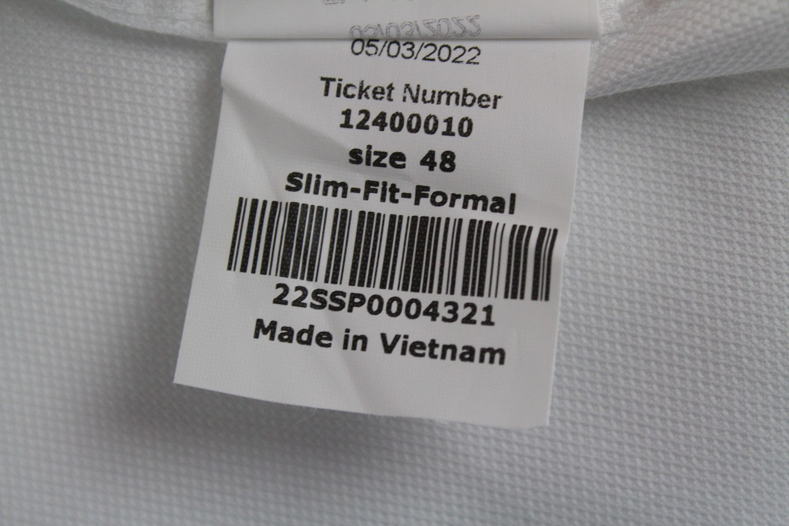 SUITSUPPLY Traveller Men's Formal Shirt 48 White Slim Pure Cotton Cutaway Collar