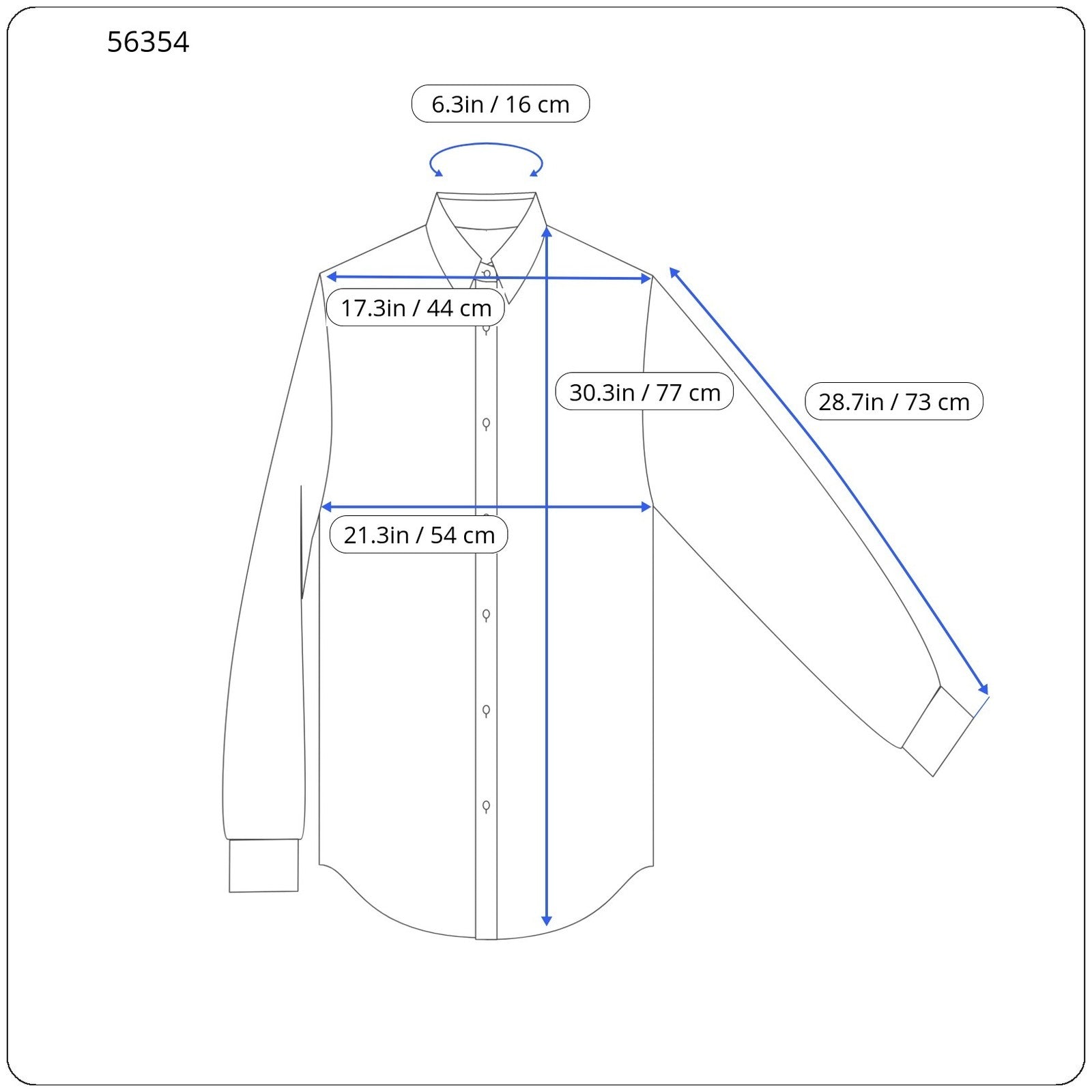 SUITSUPPLY Men's Formal Shirt ~S Slim Fit Long Sleeve Spread Collar Pure Cotton