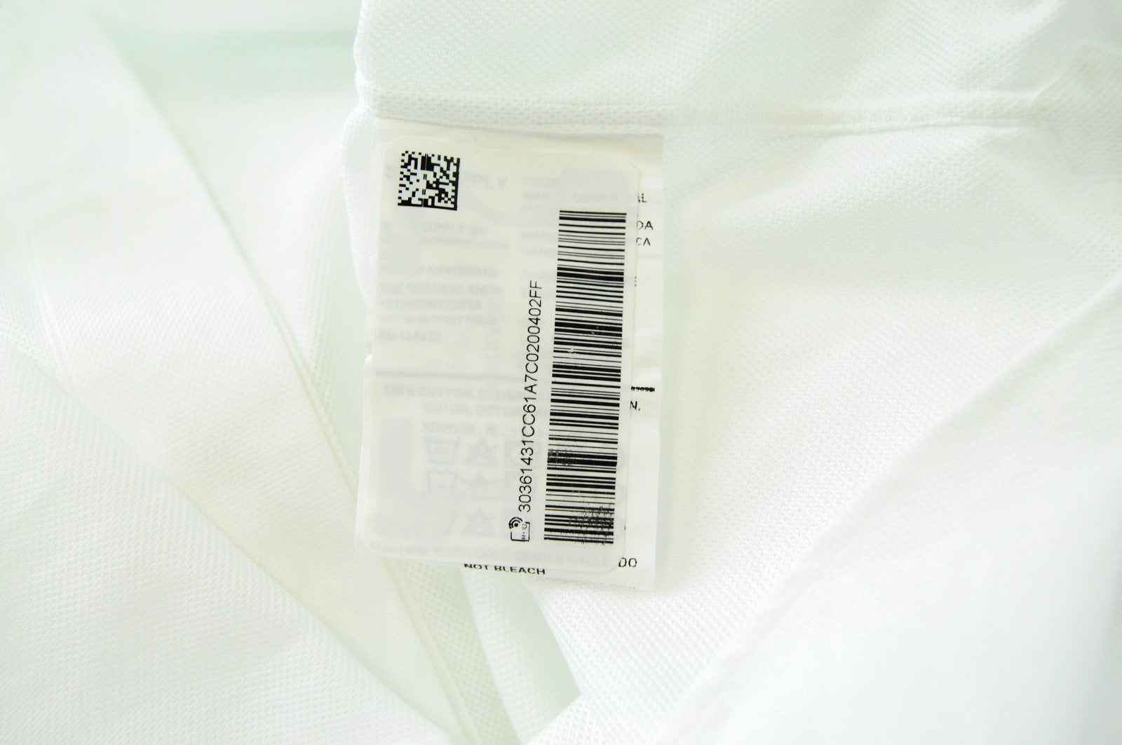 SUITSUPPLY Men's Formal Shirt ~S Slim Fit Long Sleeve Spread Collar Pure Cotton