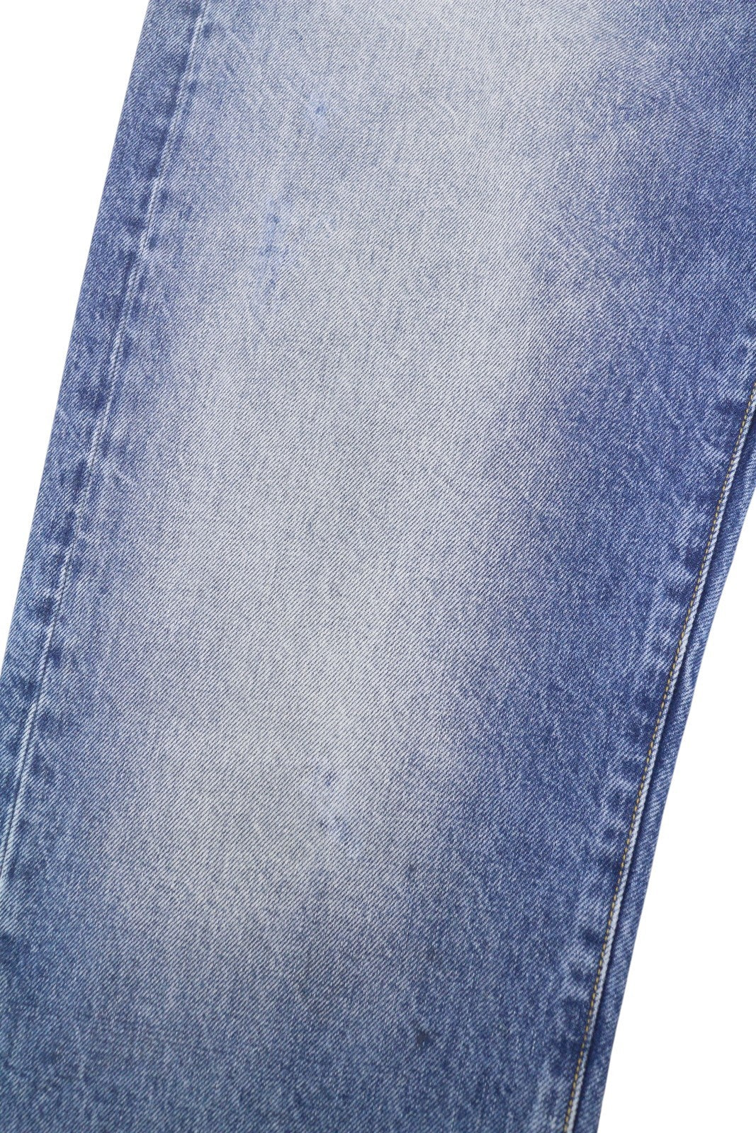 R13 Cuffed X-BF Women Jeans 27 Jasper Straight Fit Faded Blue Zip Fly Denim PF25