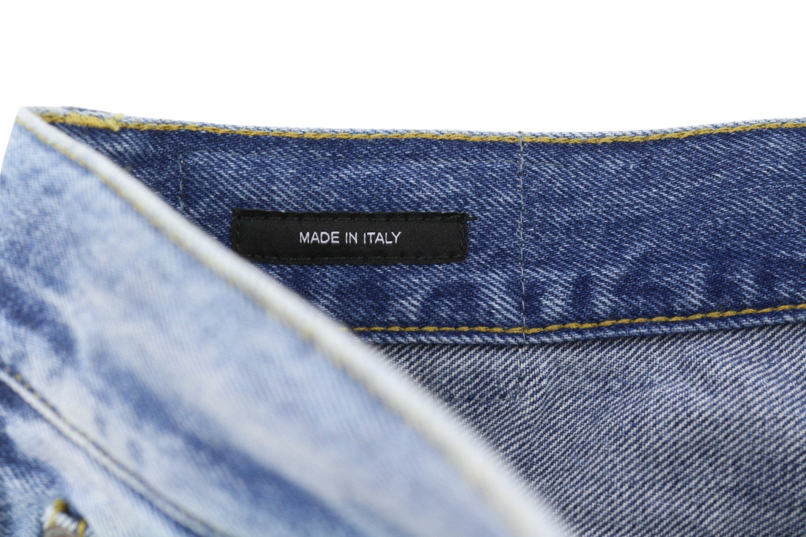 R13 Cuffed X-BF Women Jeans 27 Jasper Straight Fit Faded Blue Zip Fly Denim PF25