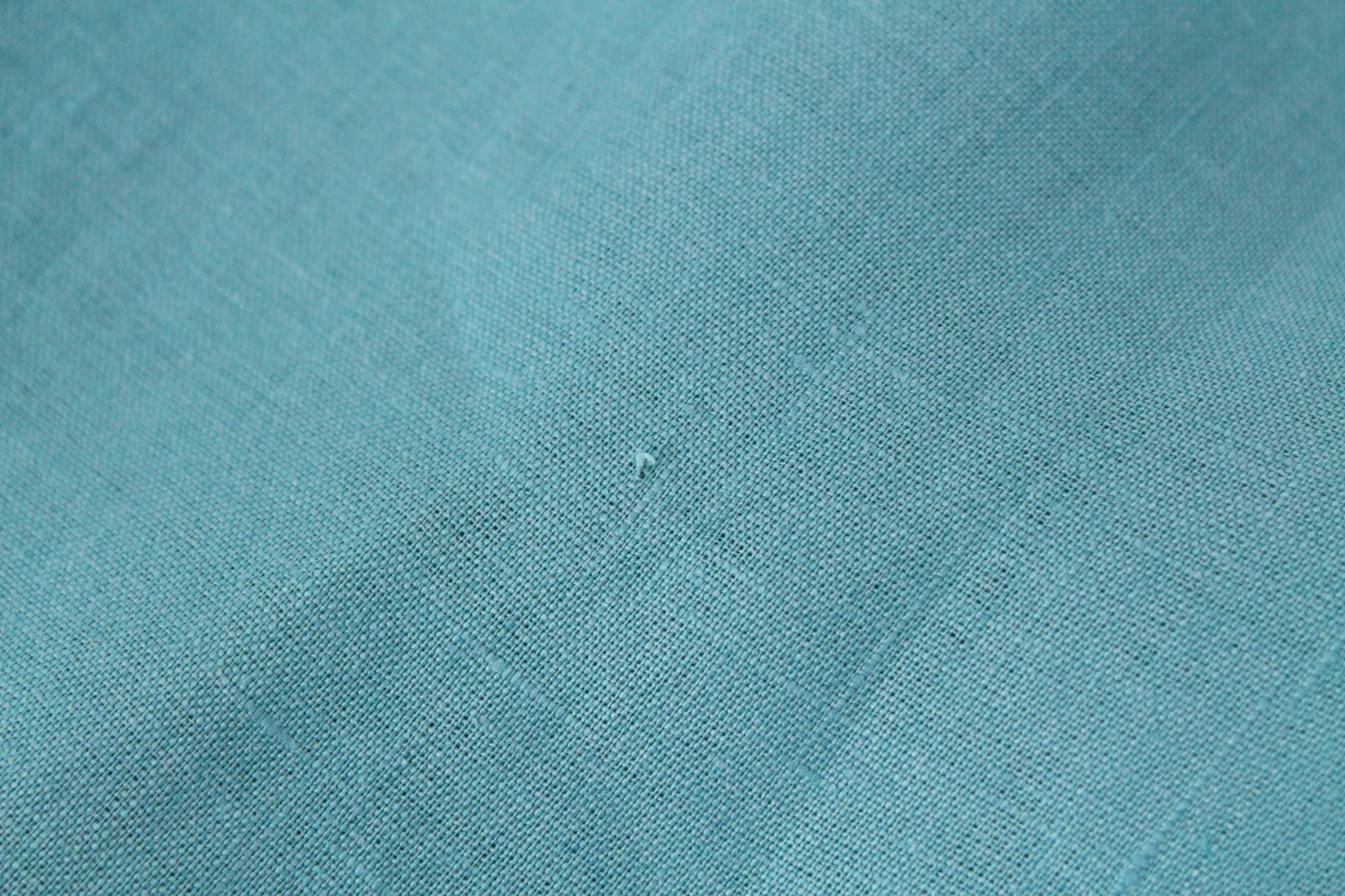 SUITSUPPLY Men's Formal Shirt 35/36/13.5/14 Green Linen Slim Long Sleeve