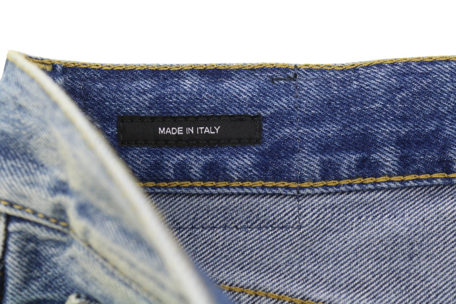 R13 Cuffed X-BF Women Jeans 32 Jasper Straight Whiskers Faded Blue Zip FW25