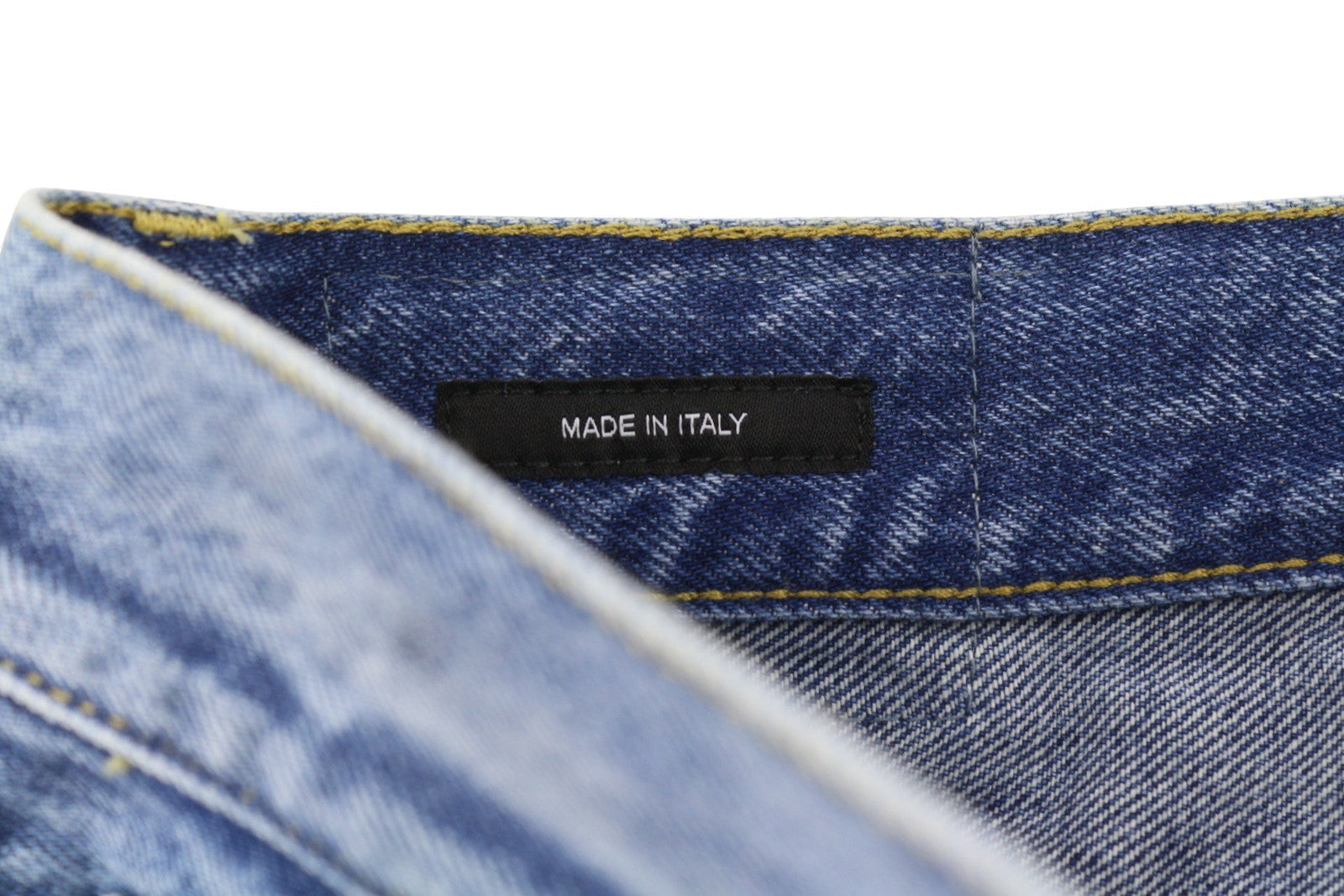 R13 Cuffed X-BF Women Jeans 29 Jasper Straight Whiskers Faded Blue Zip PF25