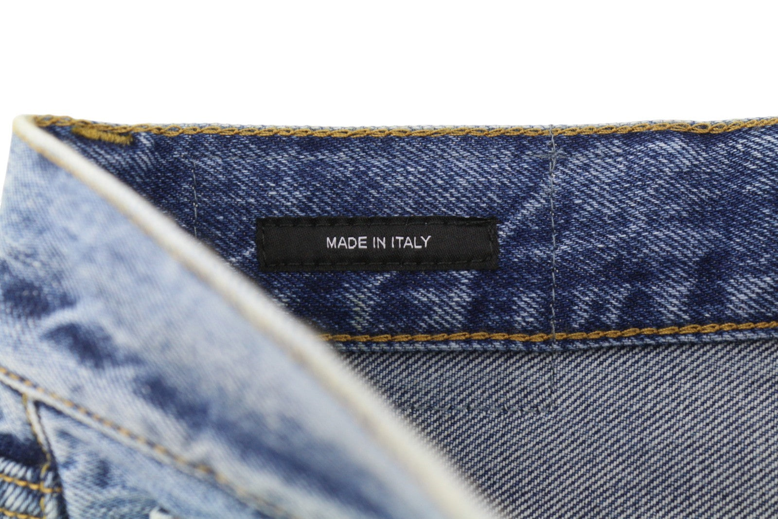 R13 Boyfriend Women Jeans 25 Jasper Straight Fit Whiskers Fade Effect Blue PF25