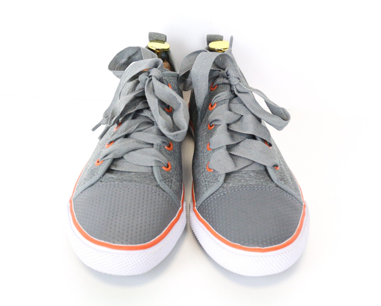 SWEATY BETTY Women's Sneakers UK6 Grey Cotton Lace-Up Low Top Trainers