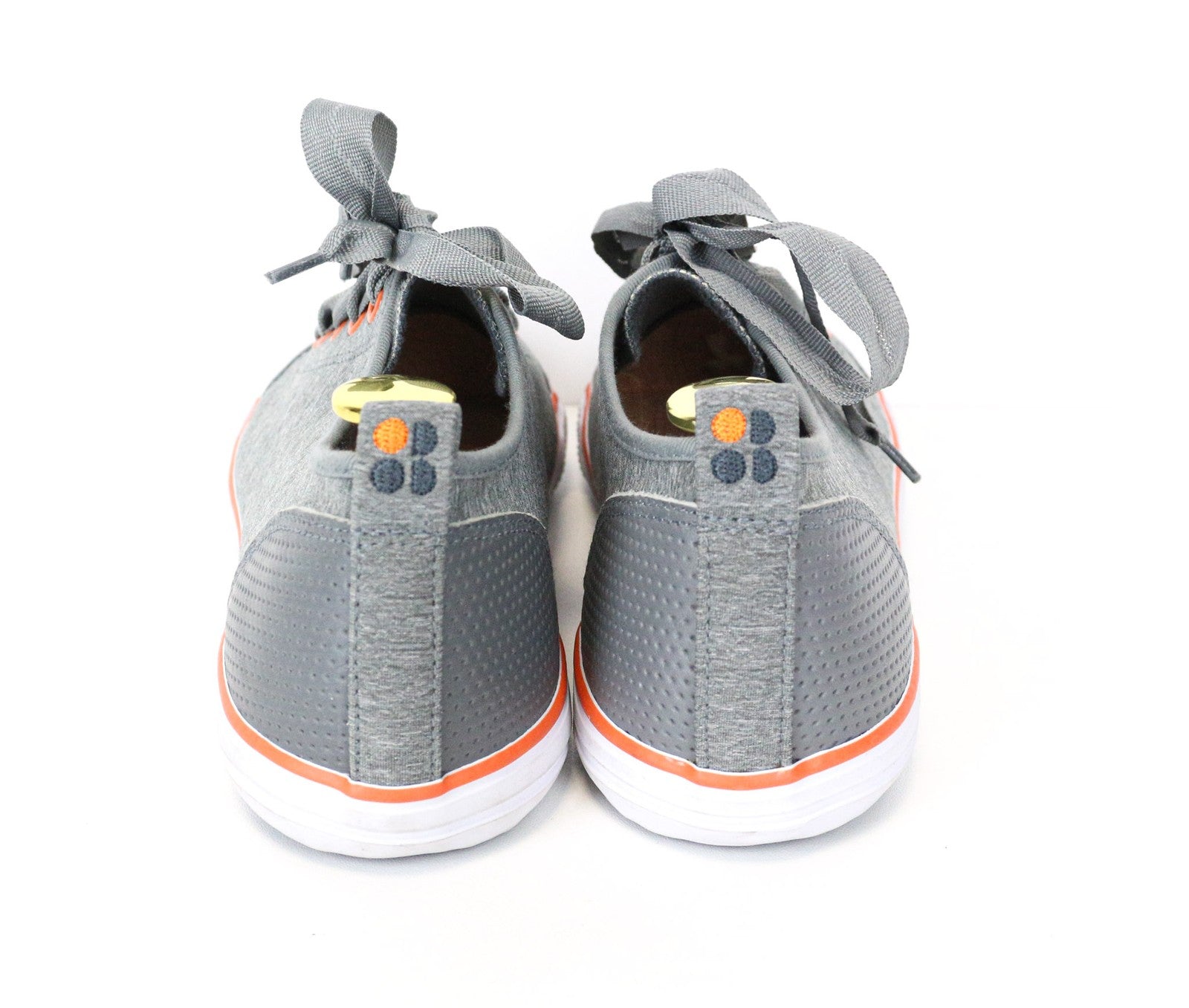 SWEATY BETTY Women's Sneakers UK6 Grey Cotton Lace-Up Low Top Trainers
