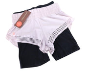 SWEATY BETTY Aerial Women's Shorts XS Purple Stretchy 2in1 Dance Lightweight