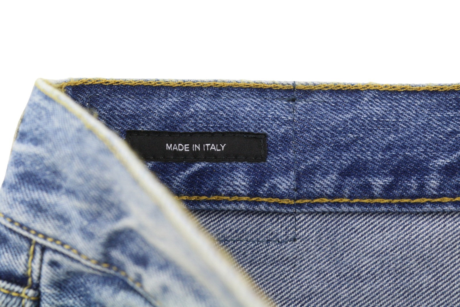 R13 Cuffed X-BF Women Jeans 28 Jasper Straight Whiskers Faded Blue Zip FW25