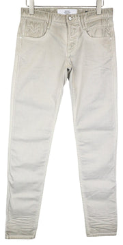 REPLAY Anbass Men's Jeans W30 L34 Grey Slim Stretch Aged Wash Cotton Denim