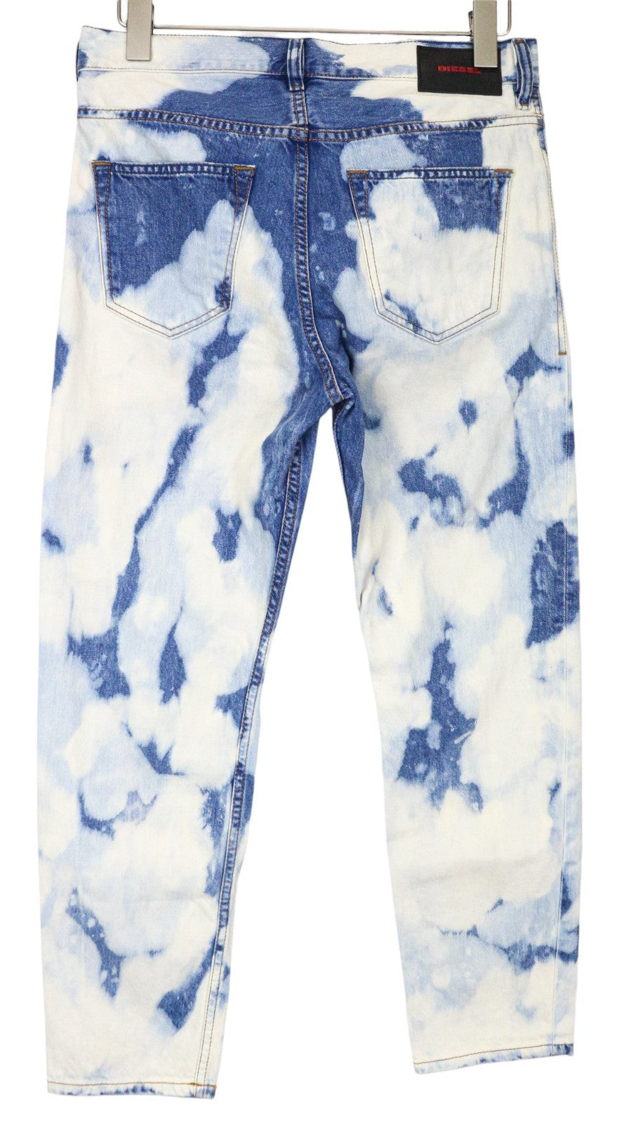 DIESEL D-Jifer-Z 084PN Men's Jeans W30 Slim Fit Blue Cotton Tapered Bleach