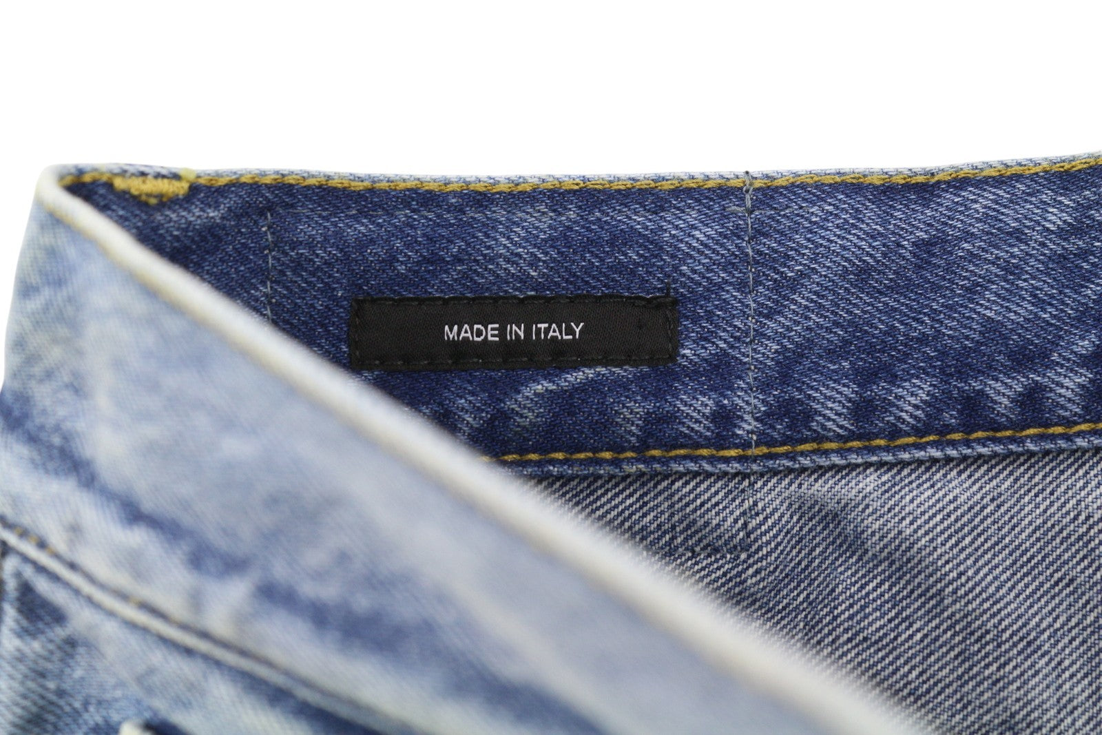 R13 Cuffed X-BF Women Jeans 28 Jasper Straight Fit Faded Blue Zip Fly Denim PF25