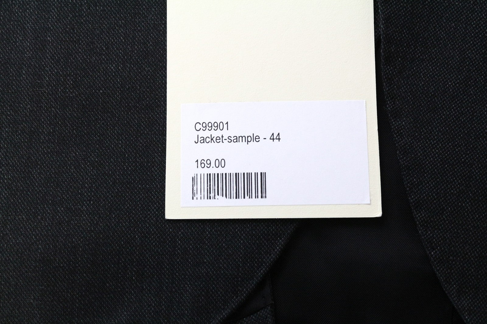 SUITSUPPLY Men's Blazer UK34 Dark Grey Pure Wool Single Breasted Classic