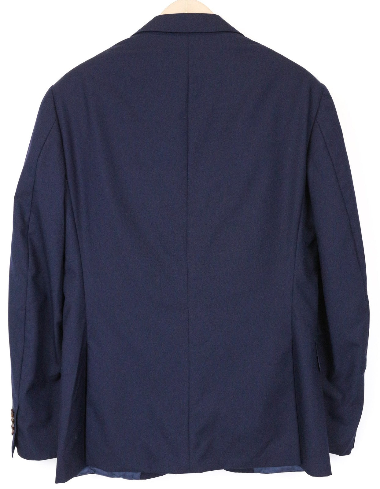 SUITSUPPLY Napoli Blue Line Men's Blazer UK38R Navy Pure Wool Single Breasted