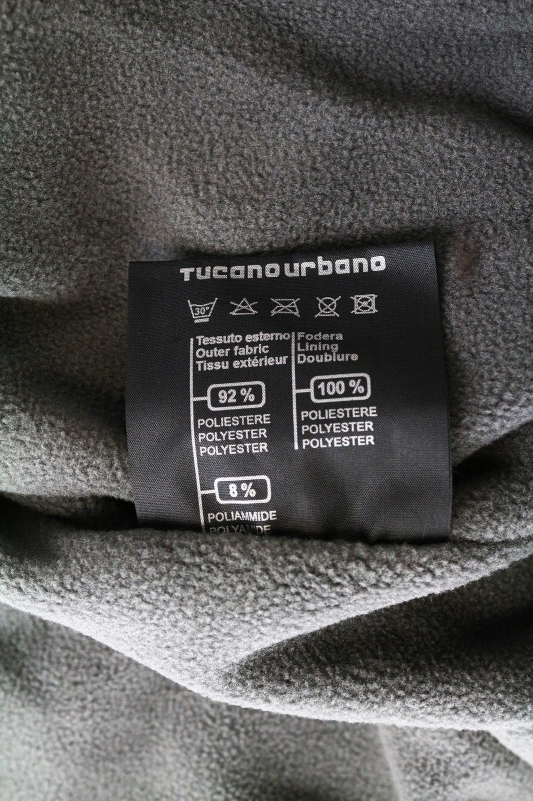 TUCANO URBANO WSP Lady Women's Jacket IT44 Brown Zip Hooded Waterproof Moto