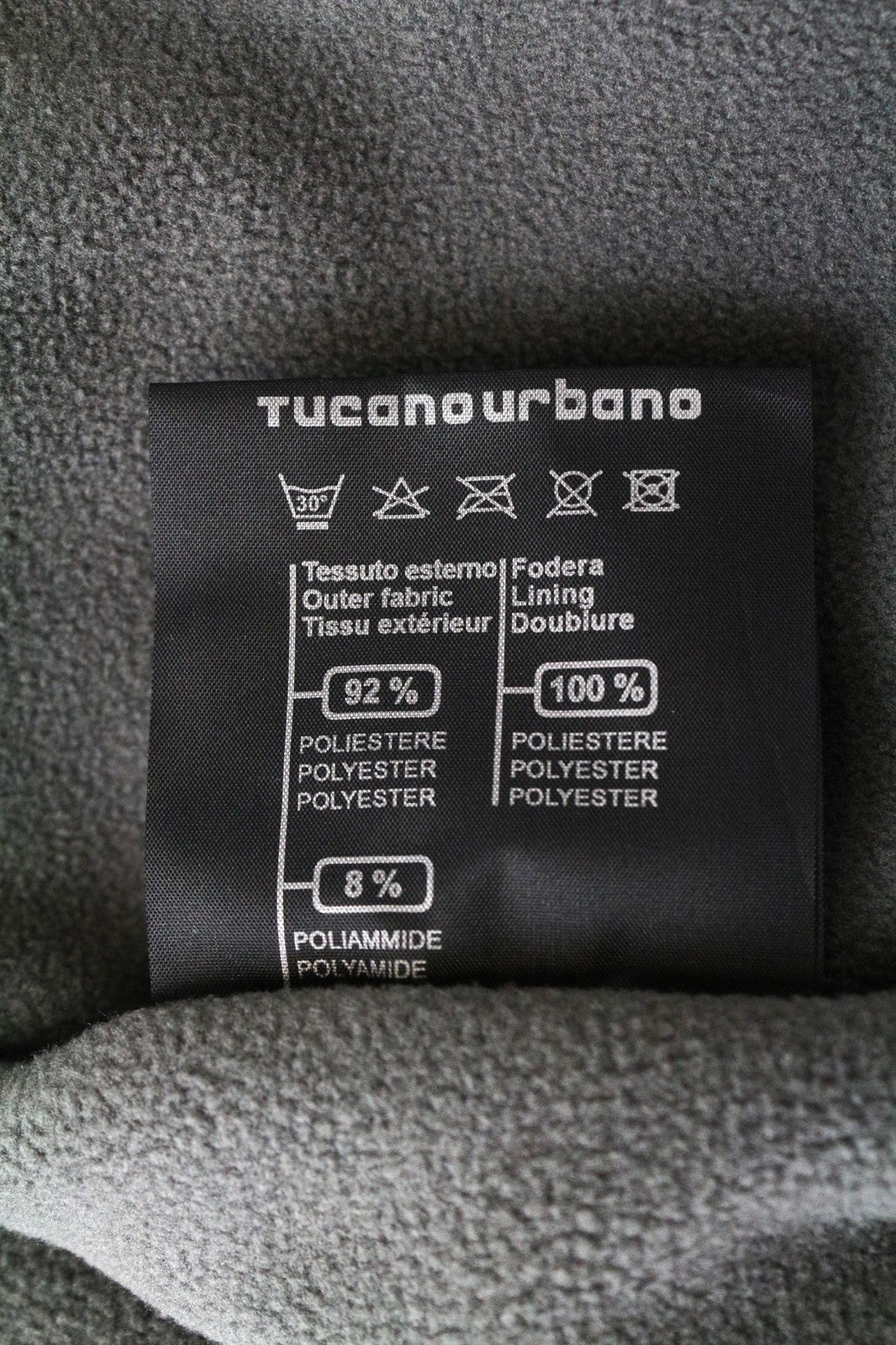 TUCANO URBANO WSP Lady Women's Jacket IT42 Brown Moto Hooded Waterproof Zip