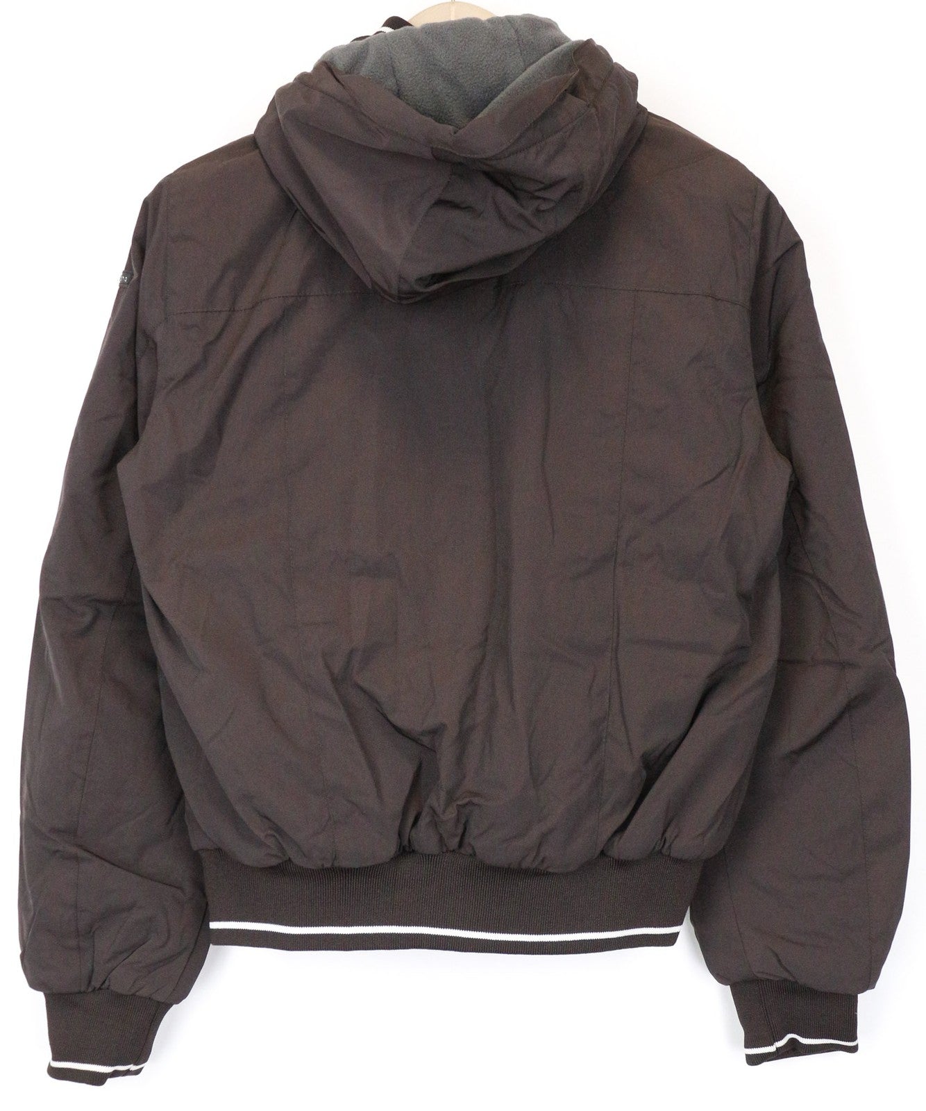 TUCANO URBANO WSP Lady Women's Jacket IT42 Brown Moto Hooded Waterproof Zip