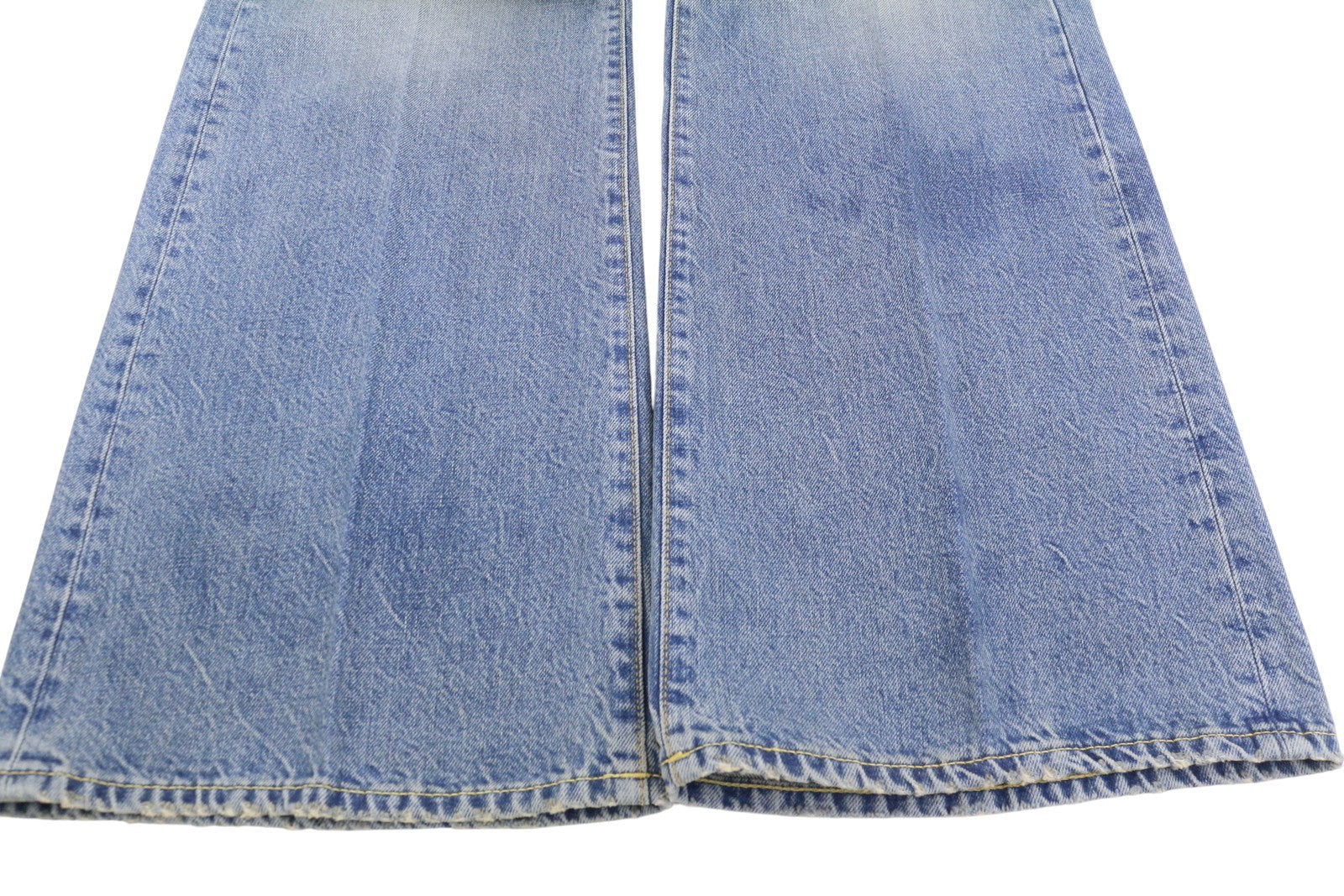 R13 Charlotte Women Jeans 24 Merrin Blue High Rise Flare Leg Faded PF25 RRP795