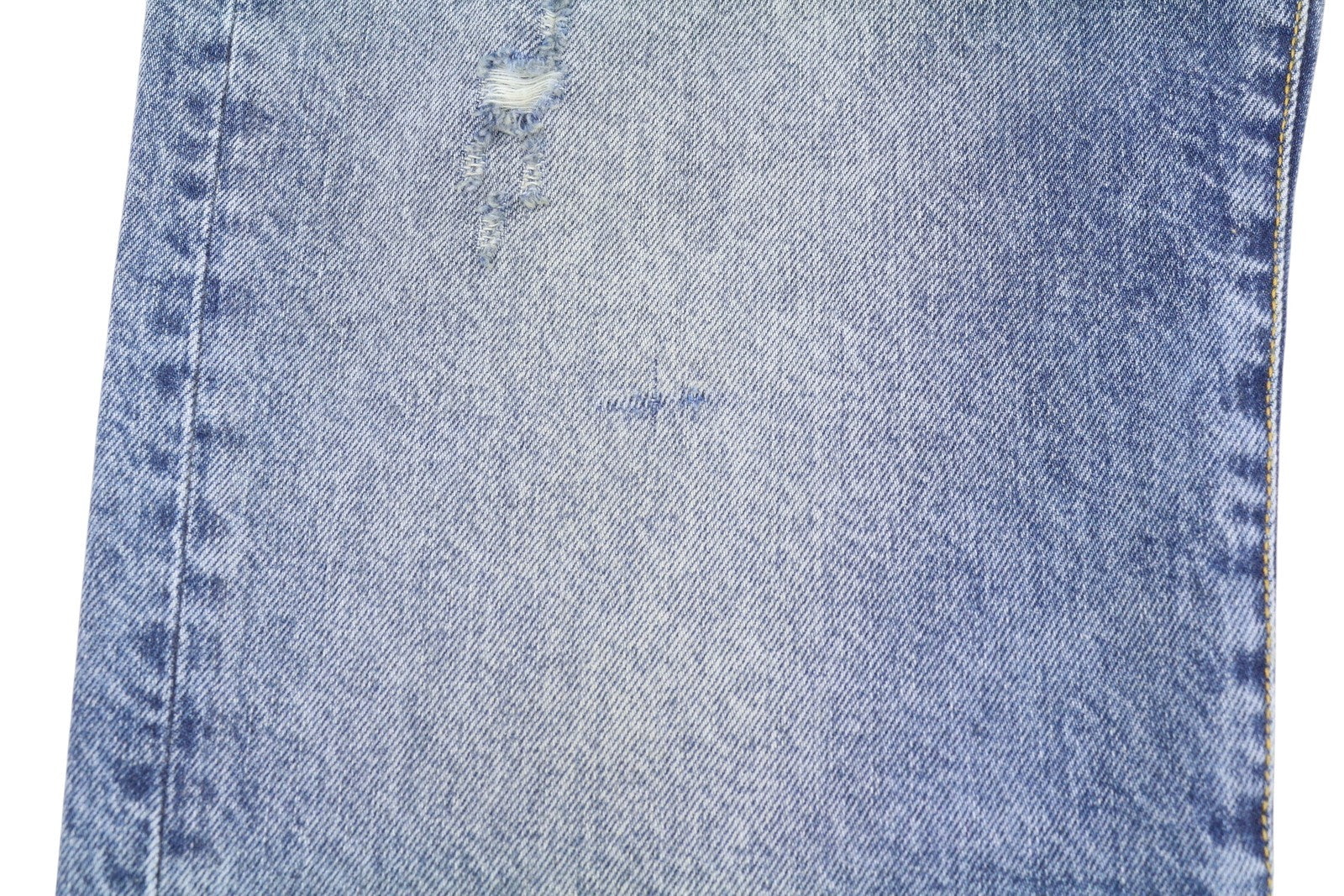 R13 Boyfriend Women Jeans 28 Bain W Rips Distress Cropped Faded PS25 RRP599