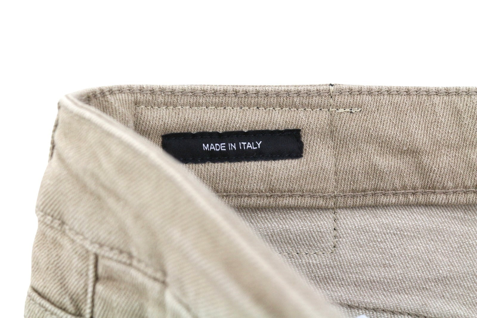 R13 Boy Straight Women Jeans 30 Sand Stretch Faded Cropped Ankle Length RRP549