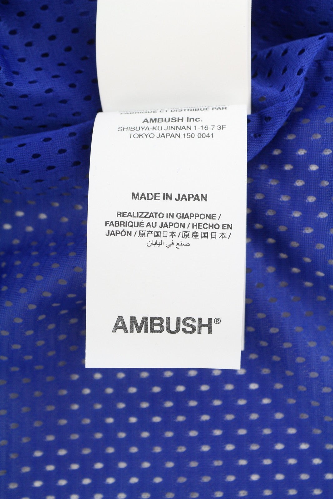 AMBUSH New Fleece Men Jacket M Ivory Fluffy Faux Fur Zipper Lightweight RRP710