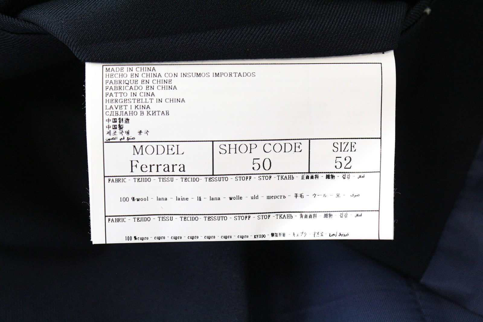 SUITSUPPLY Ferrara Men's Waistcoat UK42R Blue Wool Single Breasted Smart Vest