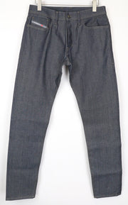 DIESEL Tepphar 084KX Men's Jeans W28/L32 Slim Tapered Blue Stretch Cotton Fit
