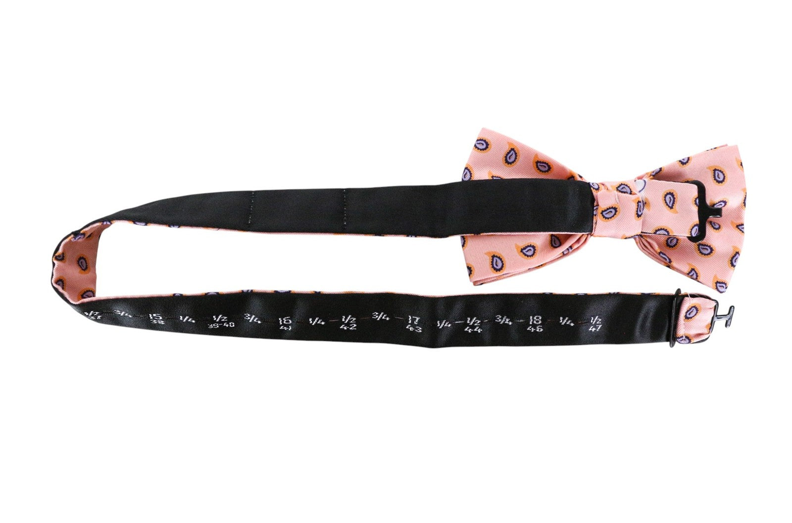 SCOTCH & SODA Ams Couture Men's Bowtie OS Pink Formal Paisley Butterfly Style